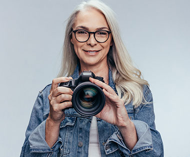 Woman photographer