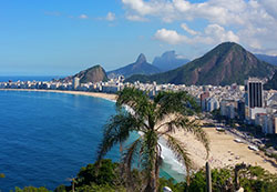 Aerial view of Rio de Janeiro