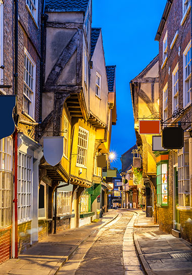 Tudor houses, York
