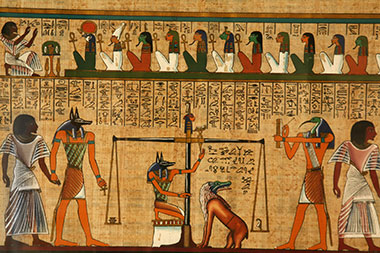  Ancient papyrus book of the dead