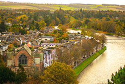 Aerial view of Inverness