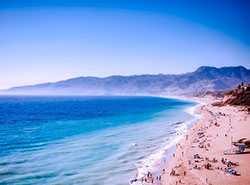 Malibu coastline