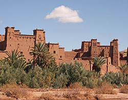 Ait Benhaddou buildings in Morocco
