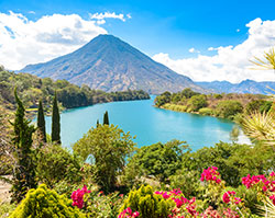 San Pedro volcano, Lake Atitlán
